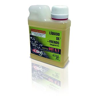 LIQUIDO DE FRENOS BIODEGRADABLE DOT 5.1 - 250 ml