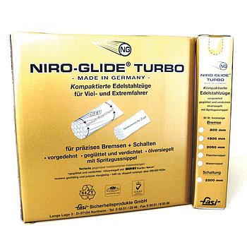 C/50 CABLES FRENO NIRO GLIDE TURBO ACERO INOX.2050
